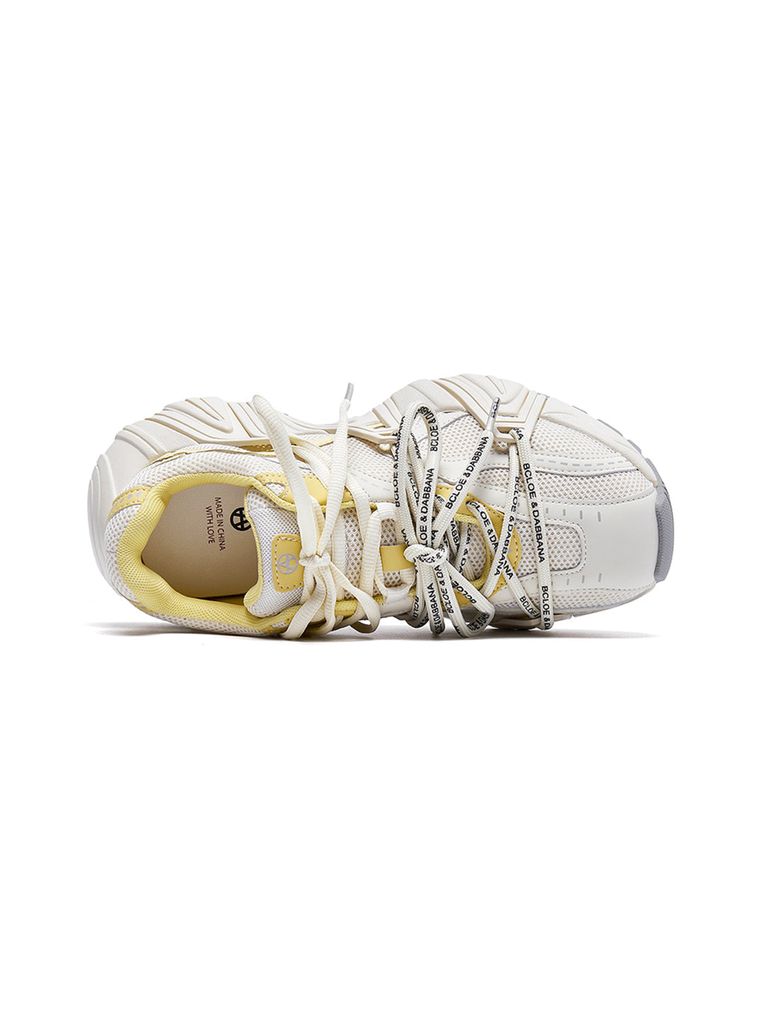 Beige Mesh Cage Runner Sneakers - Skipkicks