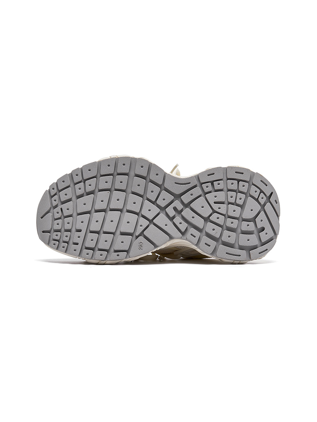 Beige Mesh Cage Runner Sneakers - Skipkicks