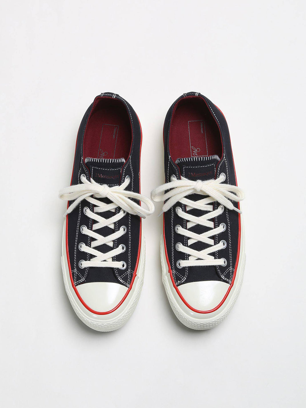 Black Bat Print Platform Canvas Sneakers