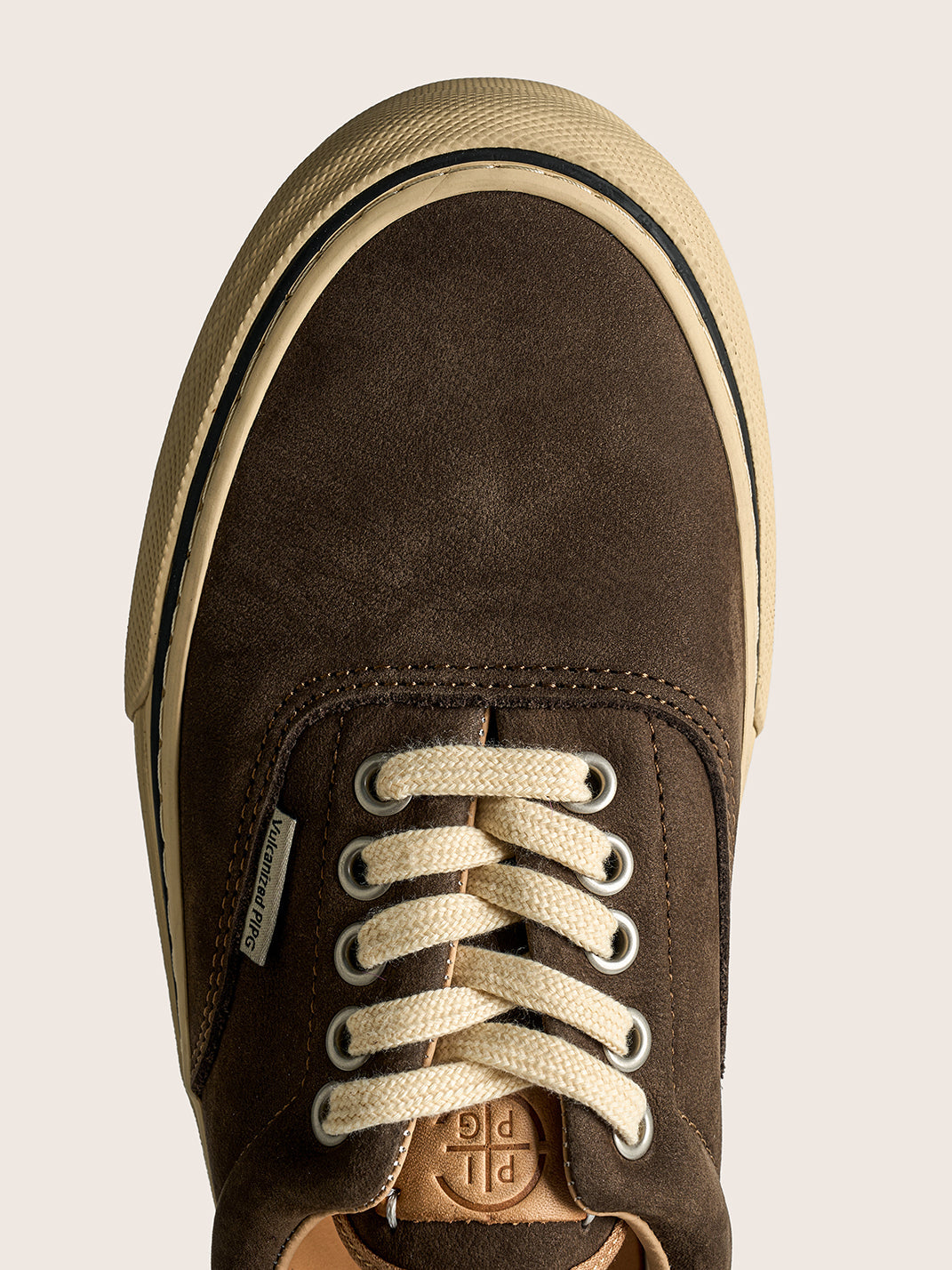Black Distressed Leather Canvas Low-Top Sneakers - Skipkicks