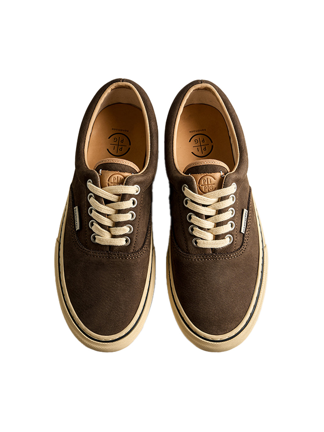 Black Distressed Leather Canvas Low-Top Sneakers - Skipkicks