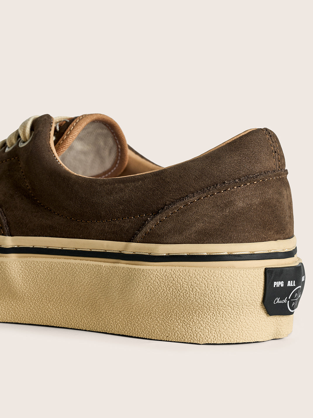 Black Distressed Leather Canvas Low-Top Sneakers - Skipkicks