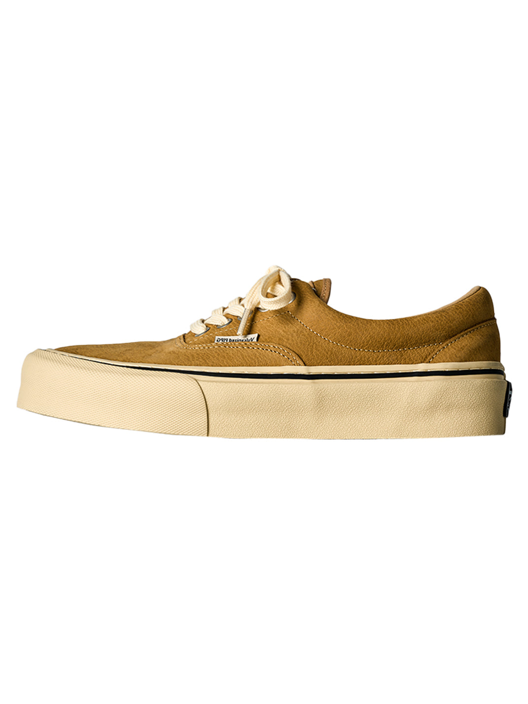 Black Distressed Leather Canvas Low-Top Sneakers - Skipkicks