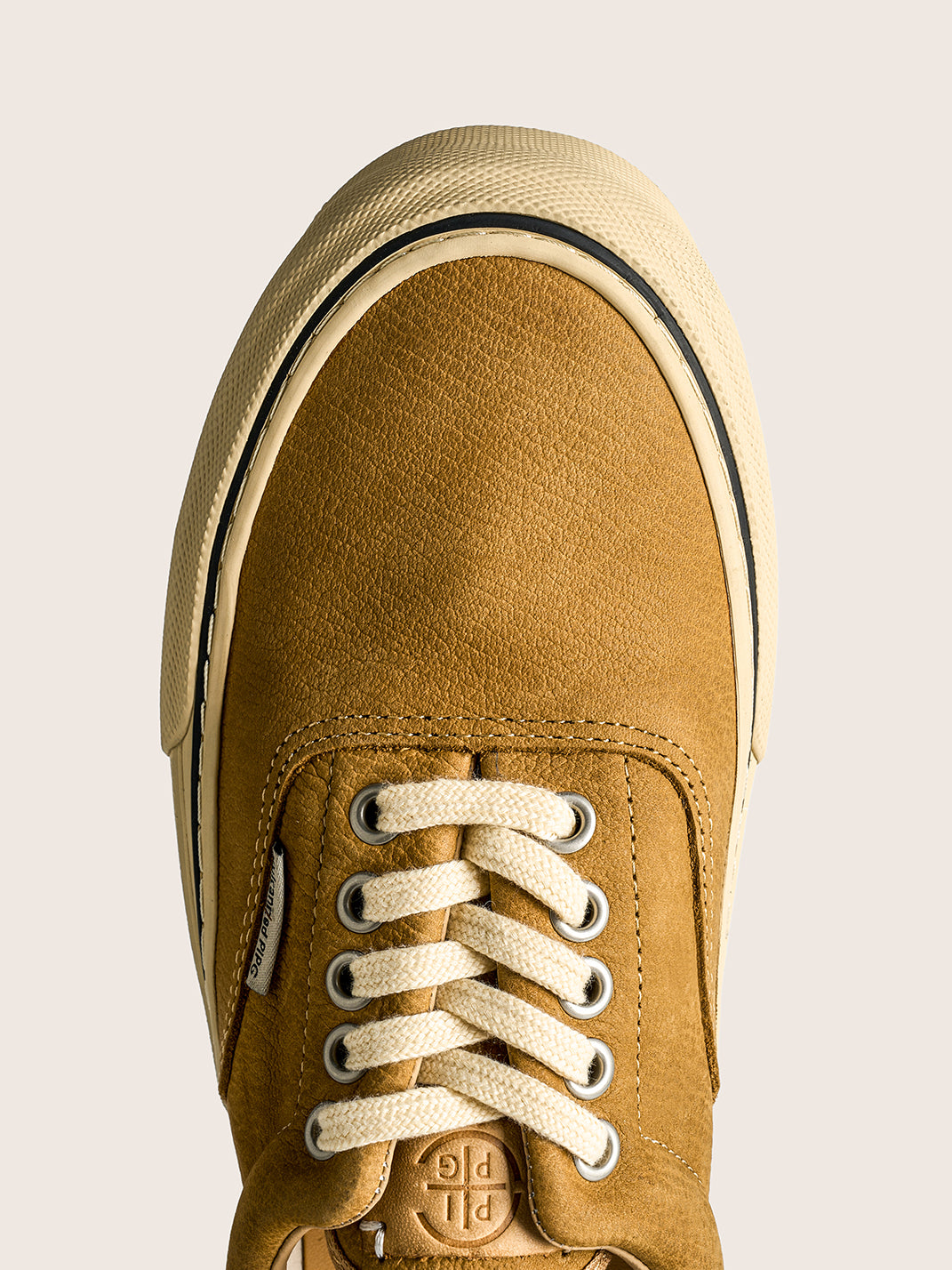 Black Distressed Leather Canvas Low-Top Sneakers - Skipkicks