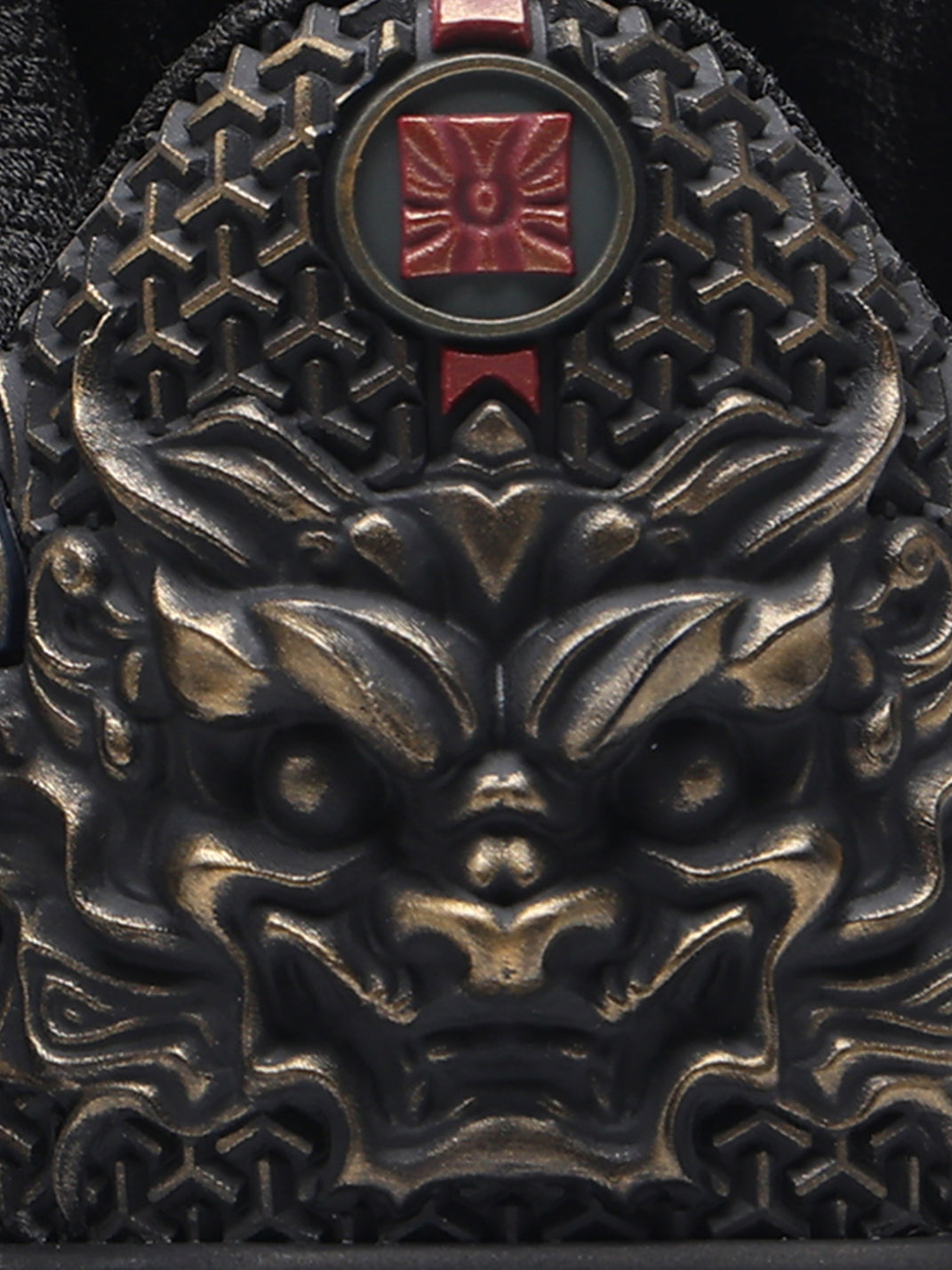 Black Dragon Embroidered Low-Top Sneakers - Skipkicks