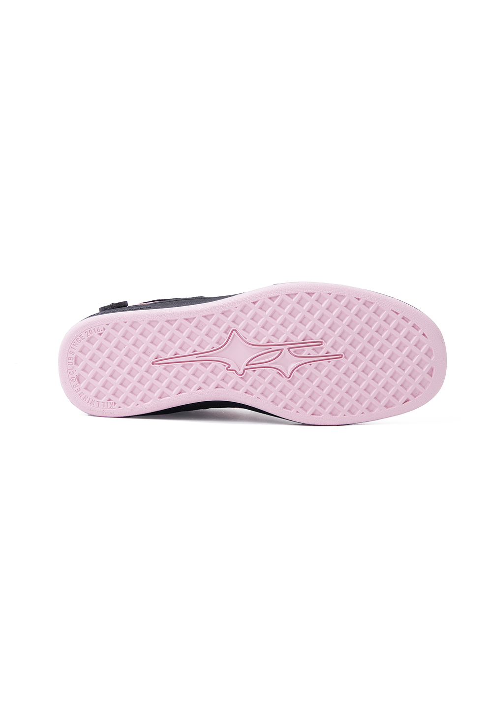 Black Pink Bow-Applique Trainer Sneakers - Skipkicks