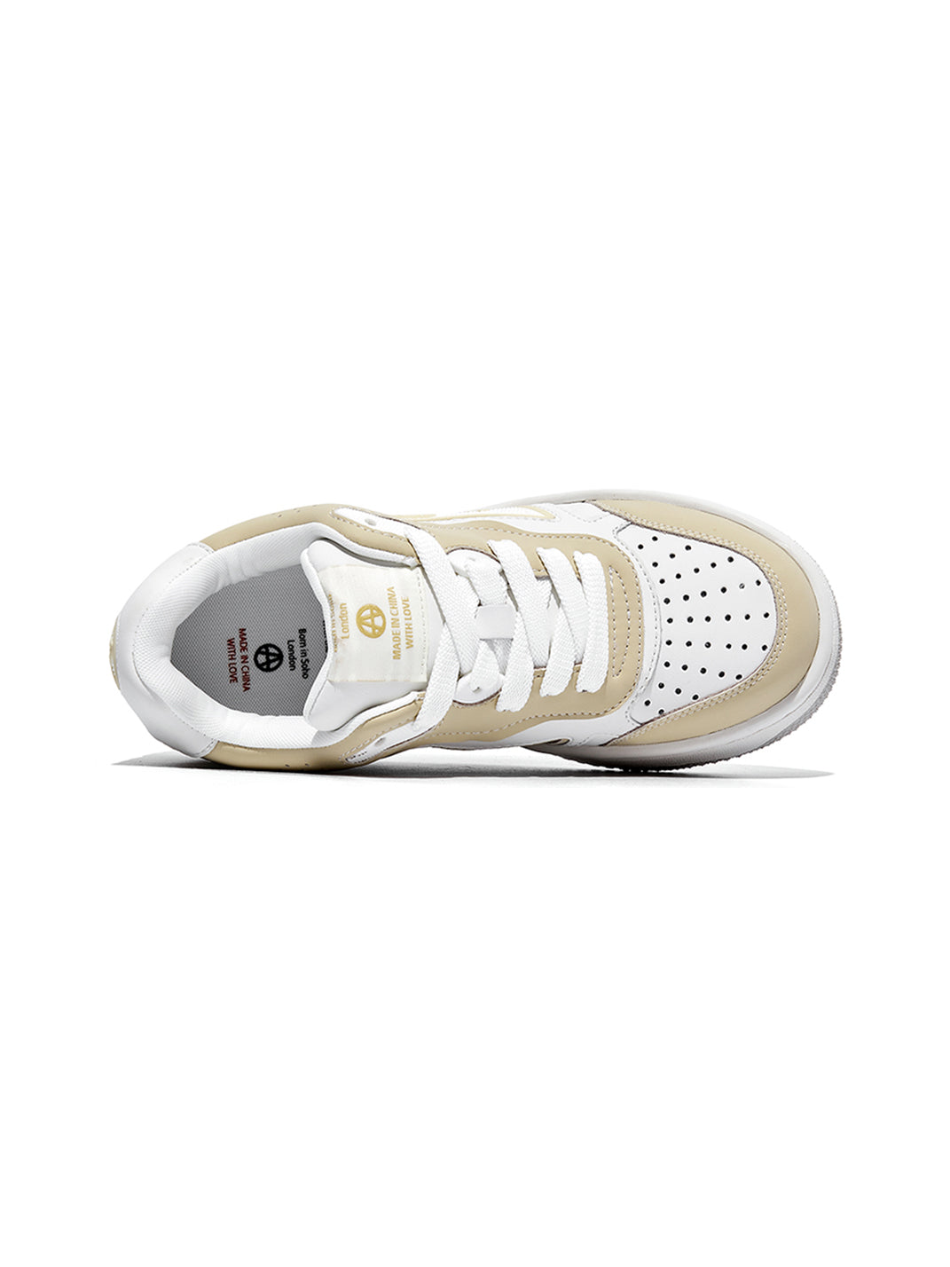 Black White Logo Skate Sneakers - Skipkicks