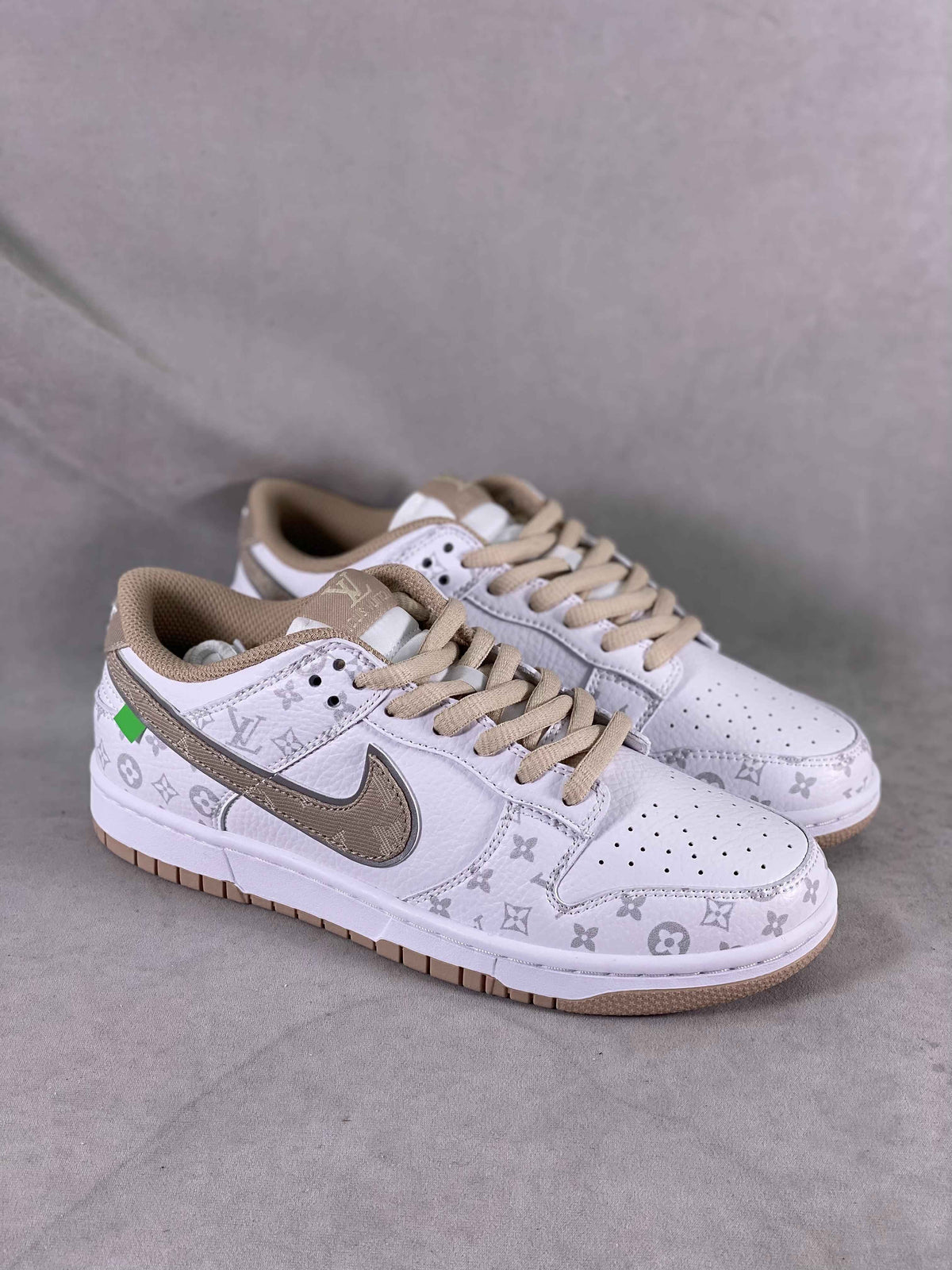 Custom SB Dunk Low x Monogram LV0526 596 SneakerNational