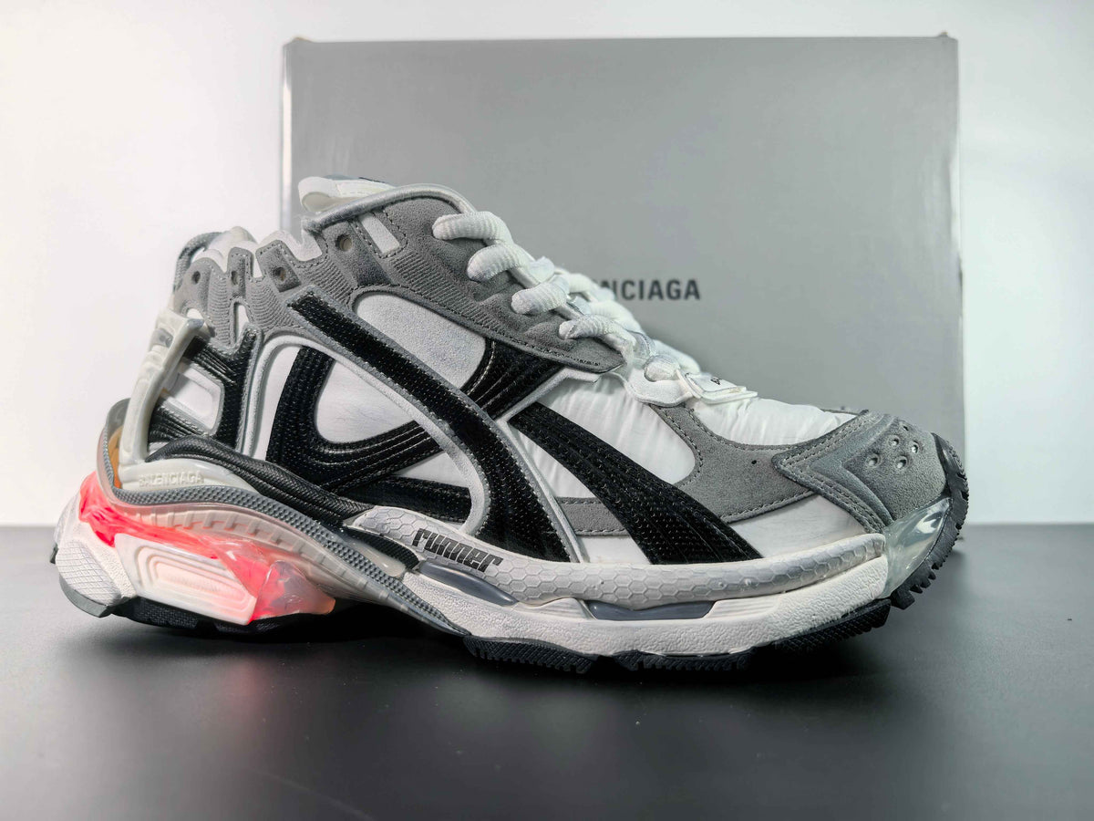 Balenciaga Triple S Sneaker – Triple White Leather & Mesh