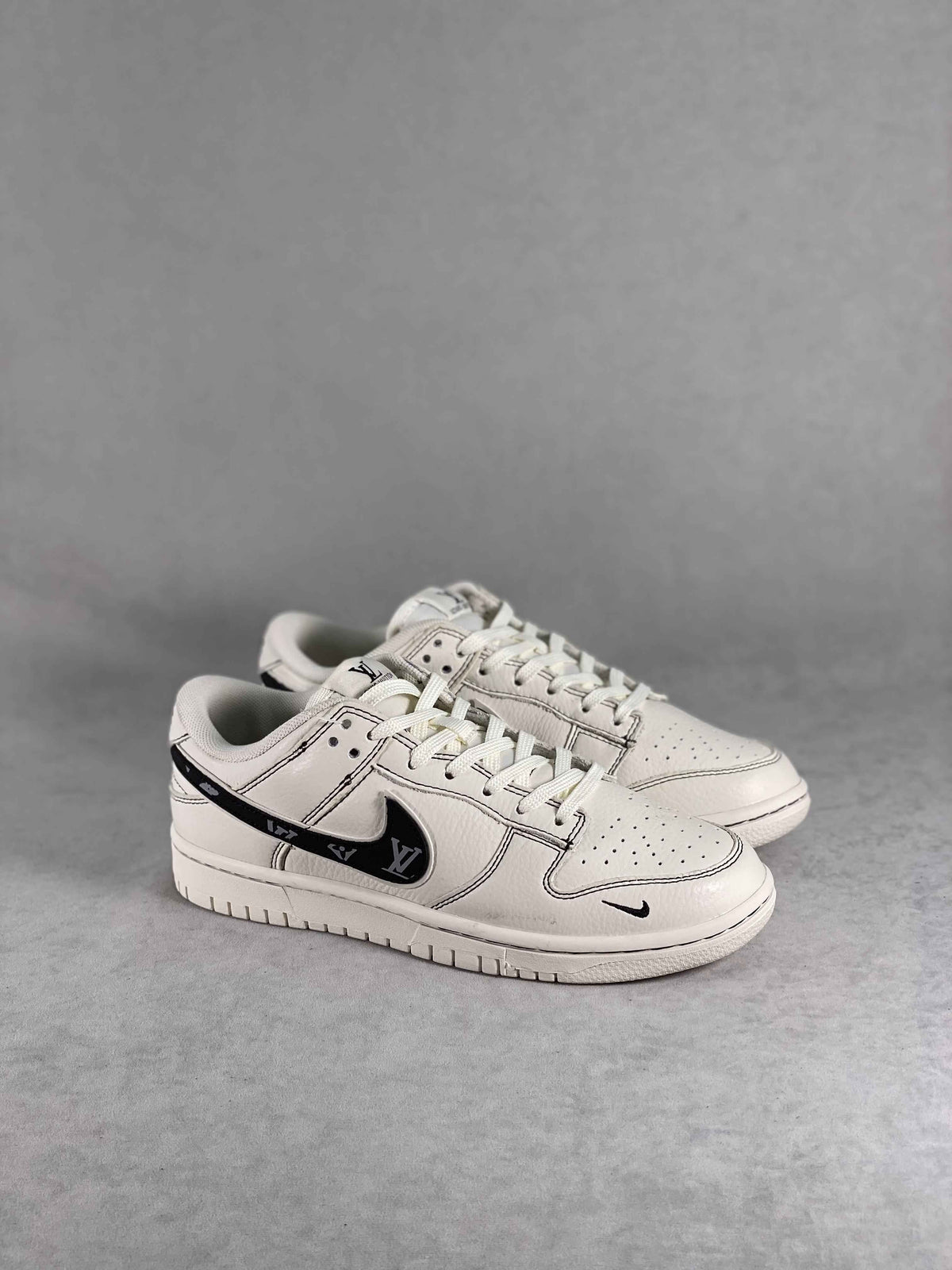 Custom Dunk SB Low x Monogram DD1391 106 SneakerNational