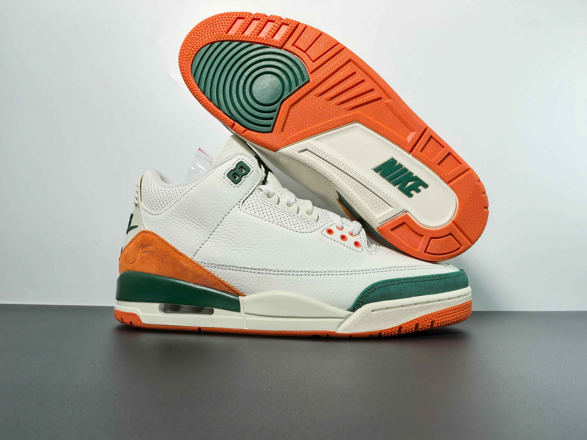 Miami Labor Edition Retro 3 - Limited Artisan Streetwear High-Tops