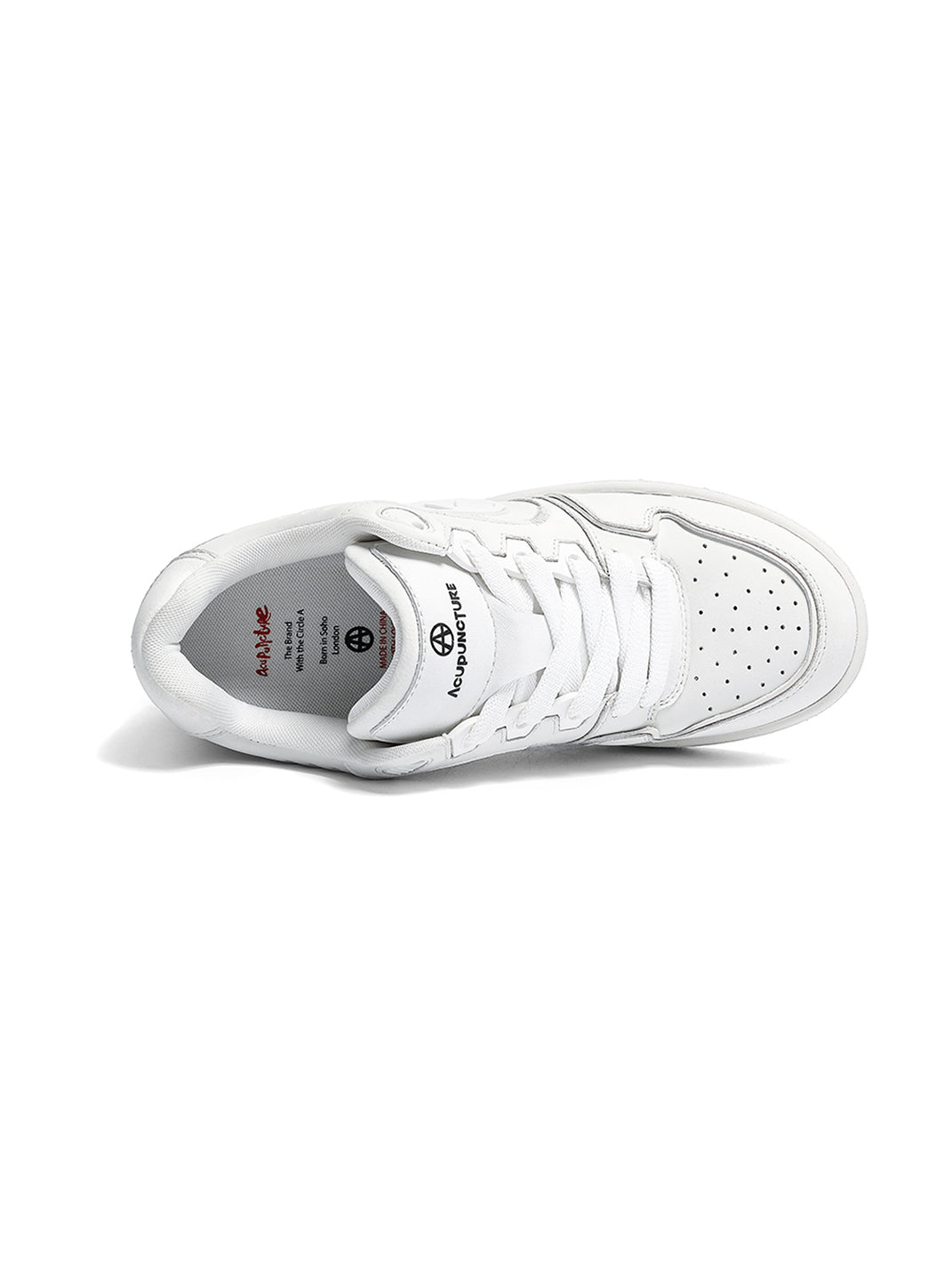 Circle-Logo Colorblock Skate Sneakers - Skipkicks