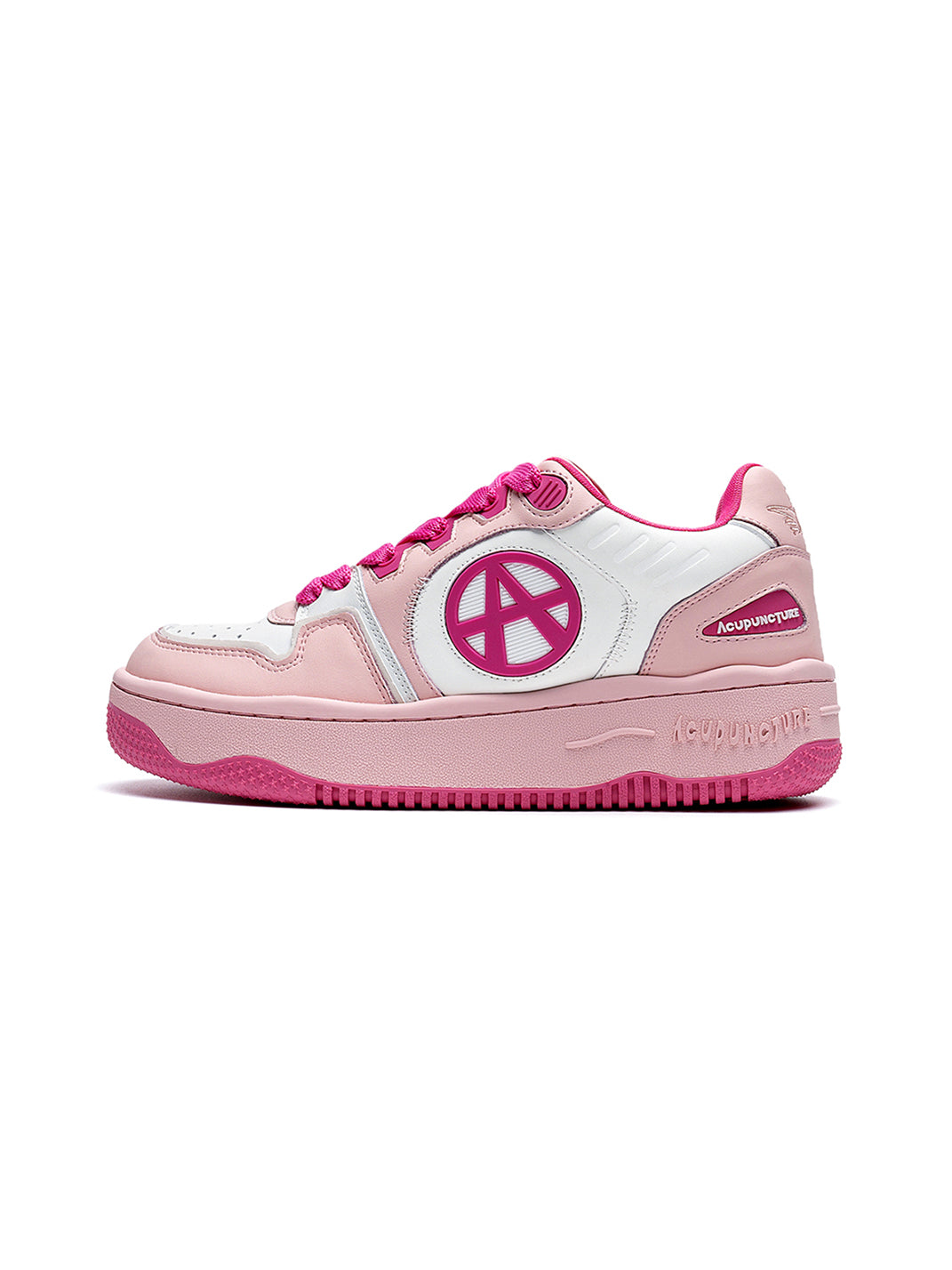 Circle-Logo Colorblock Skate Sneakers - Skipkicks
