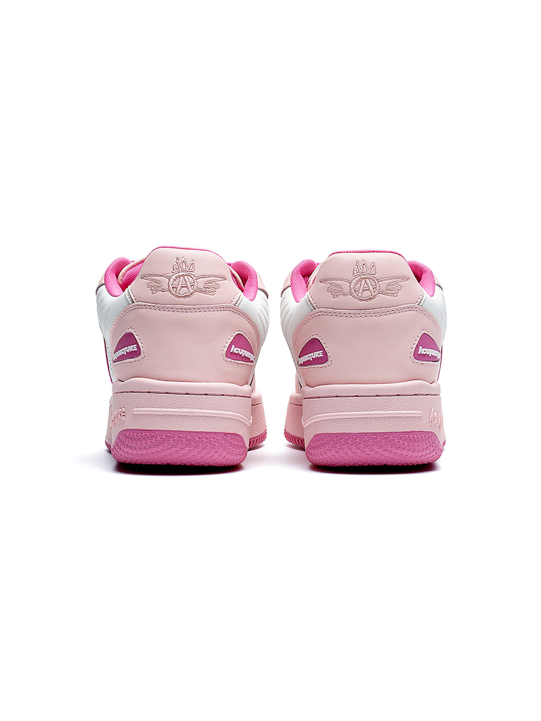 Circle-Logo Colorblock Skate Sneakers - Skipkicks