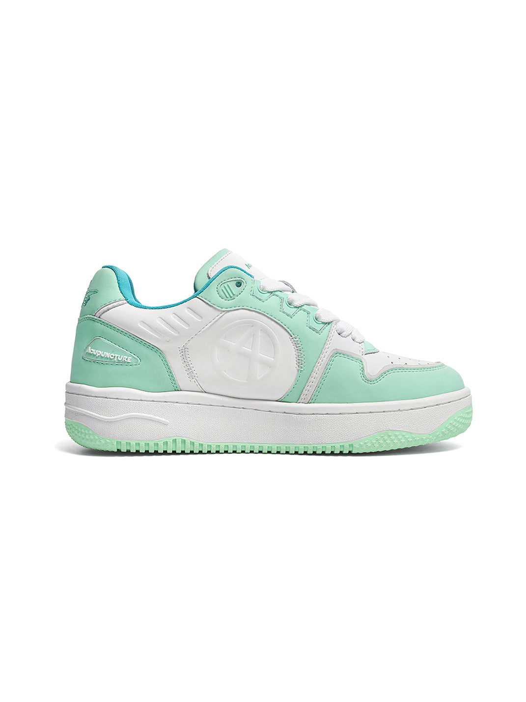 Circle-Logo Colorblock Skate Sneakers - Skipkicks