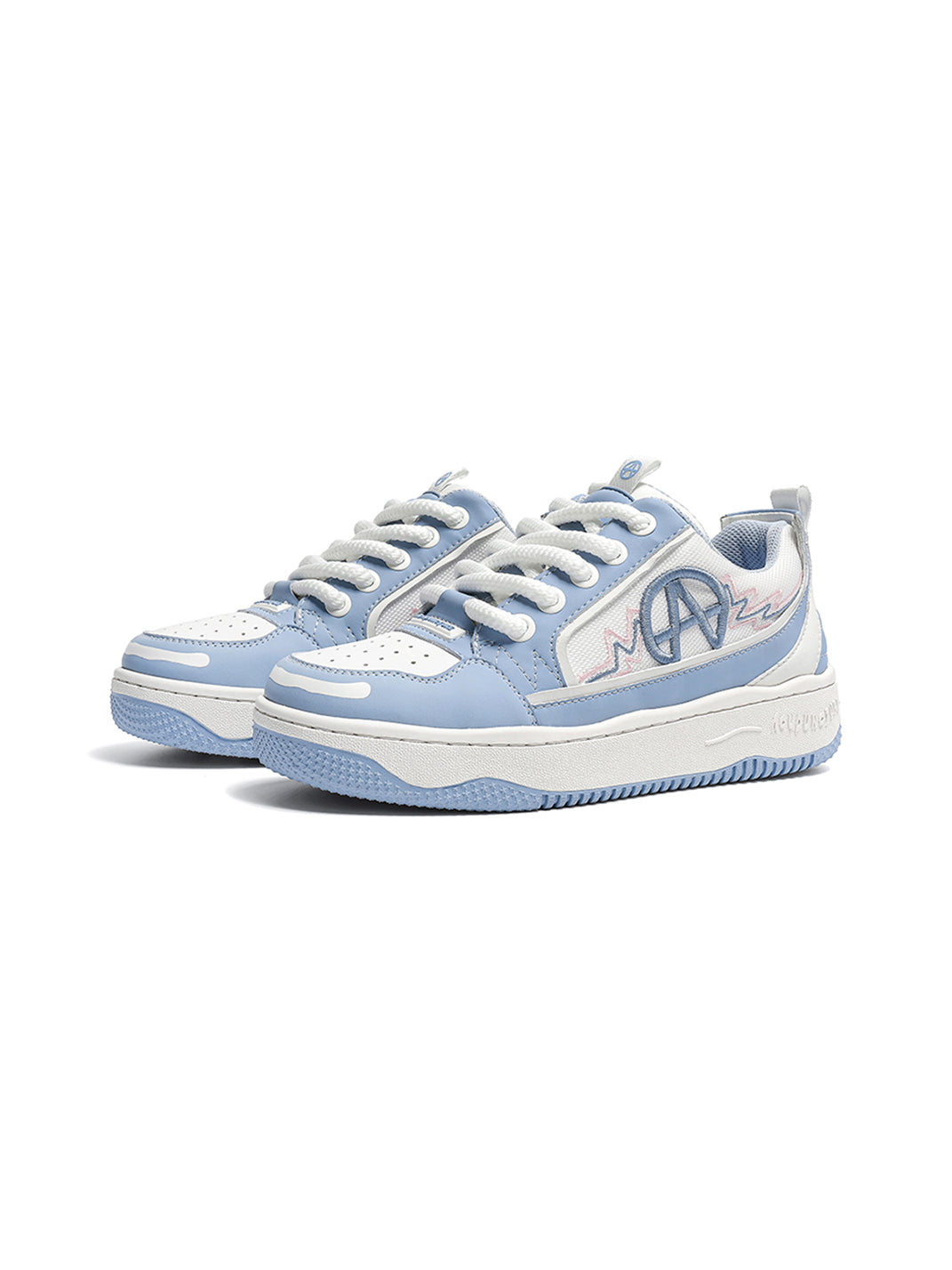 Colorblock Graphic Skate Sneakers - Skipkicks