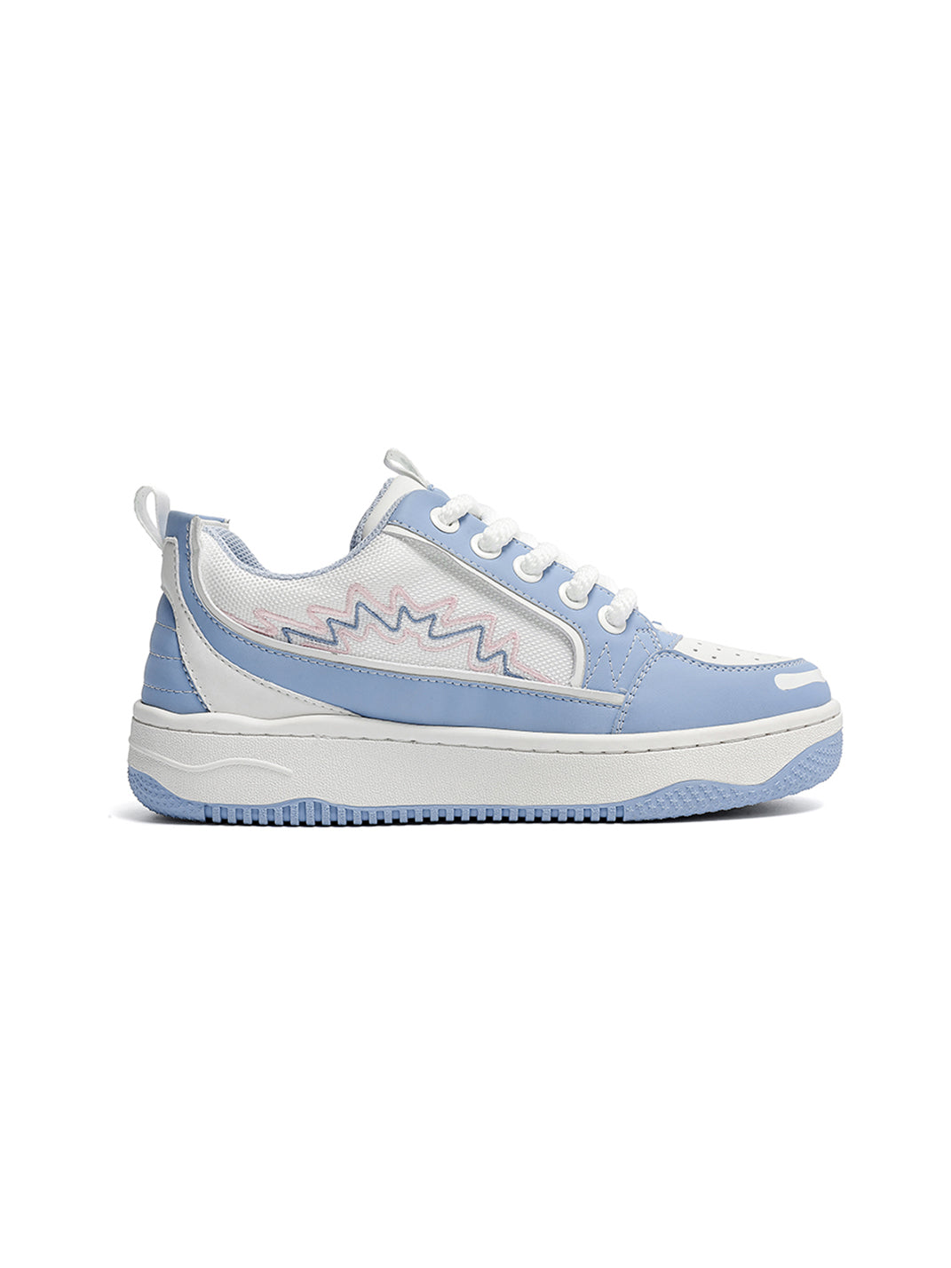 Colorblock Graphic Skate Sneakers - Skipkicks