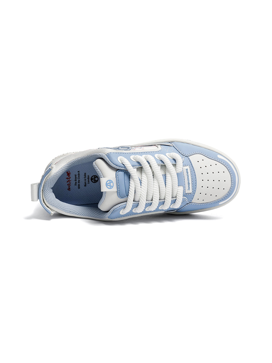 Colorblock Graphic Skate Sneakers - Skipkicks
