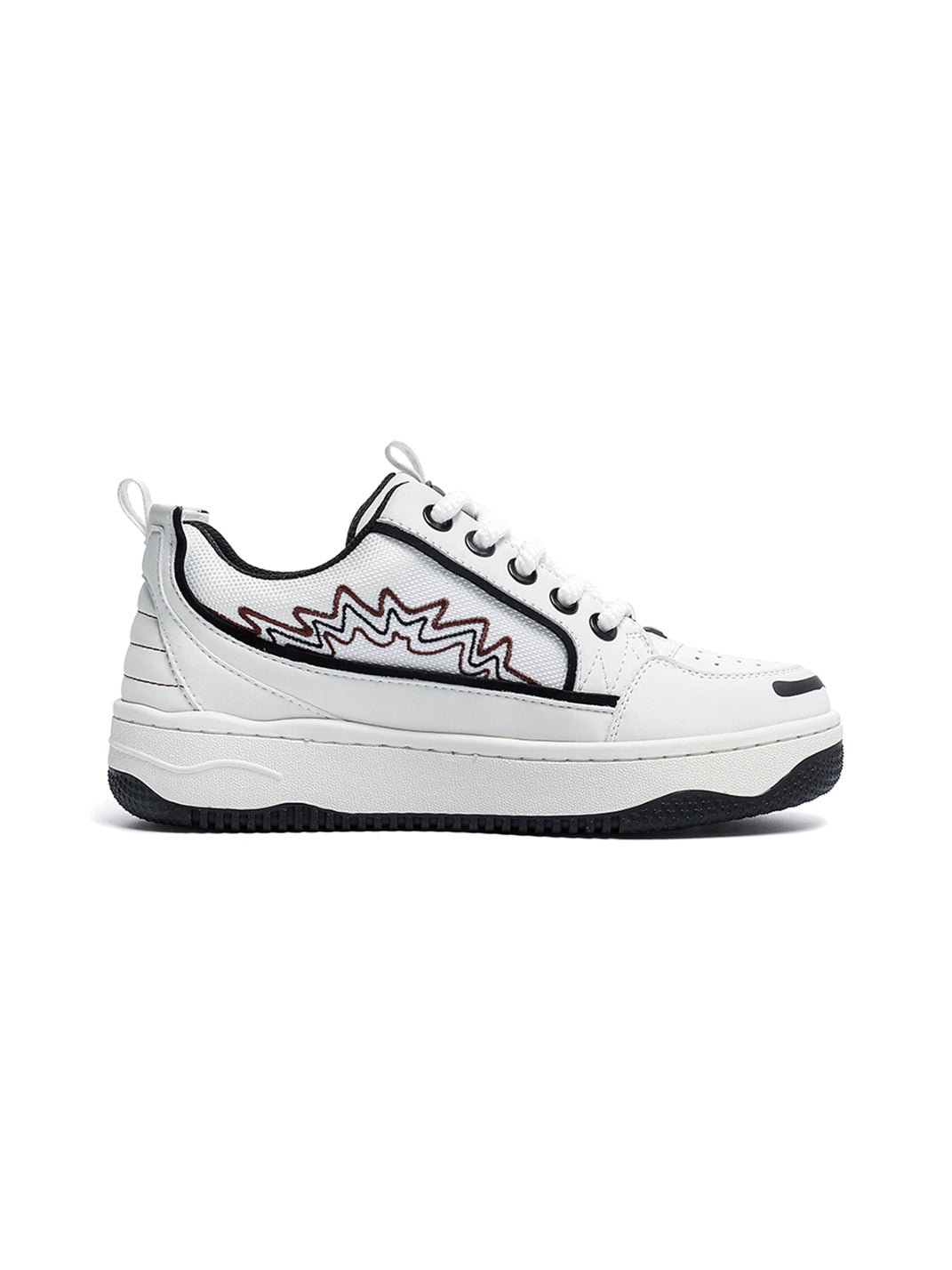 Colorblock Graphic Skate Sneakers - Skipkicks