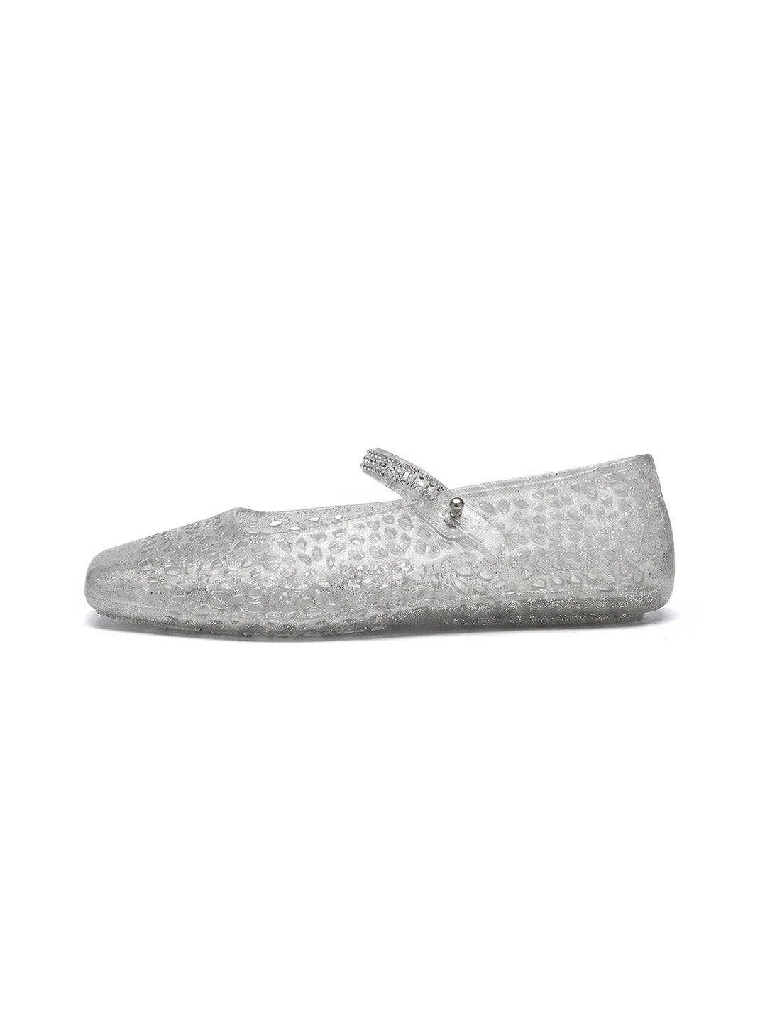 Crystal Glitter Mary Jane Ballet Flats - Skipkicks