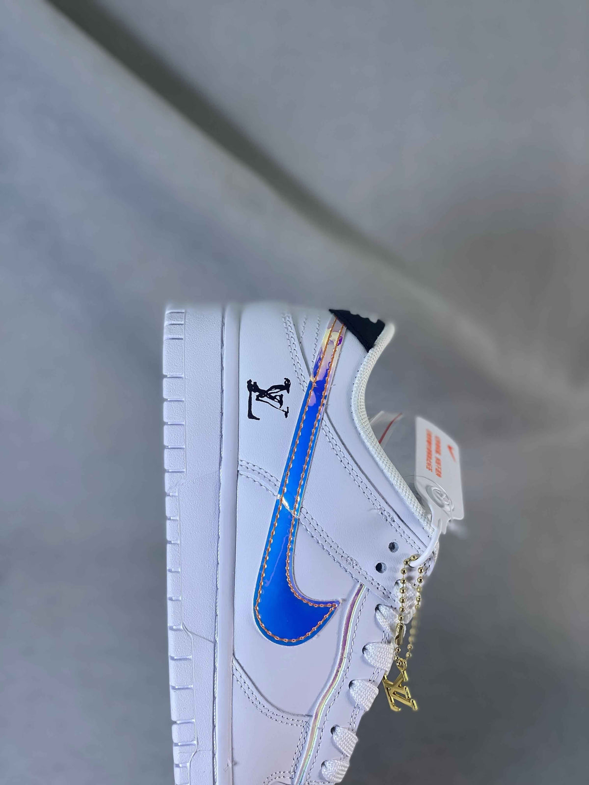 Custom LV x SB Dunk Low DD1391 102 SneakerNational
