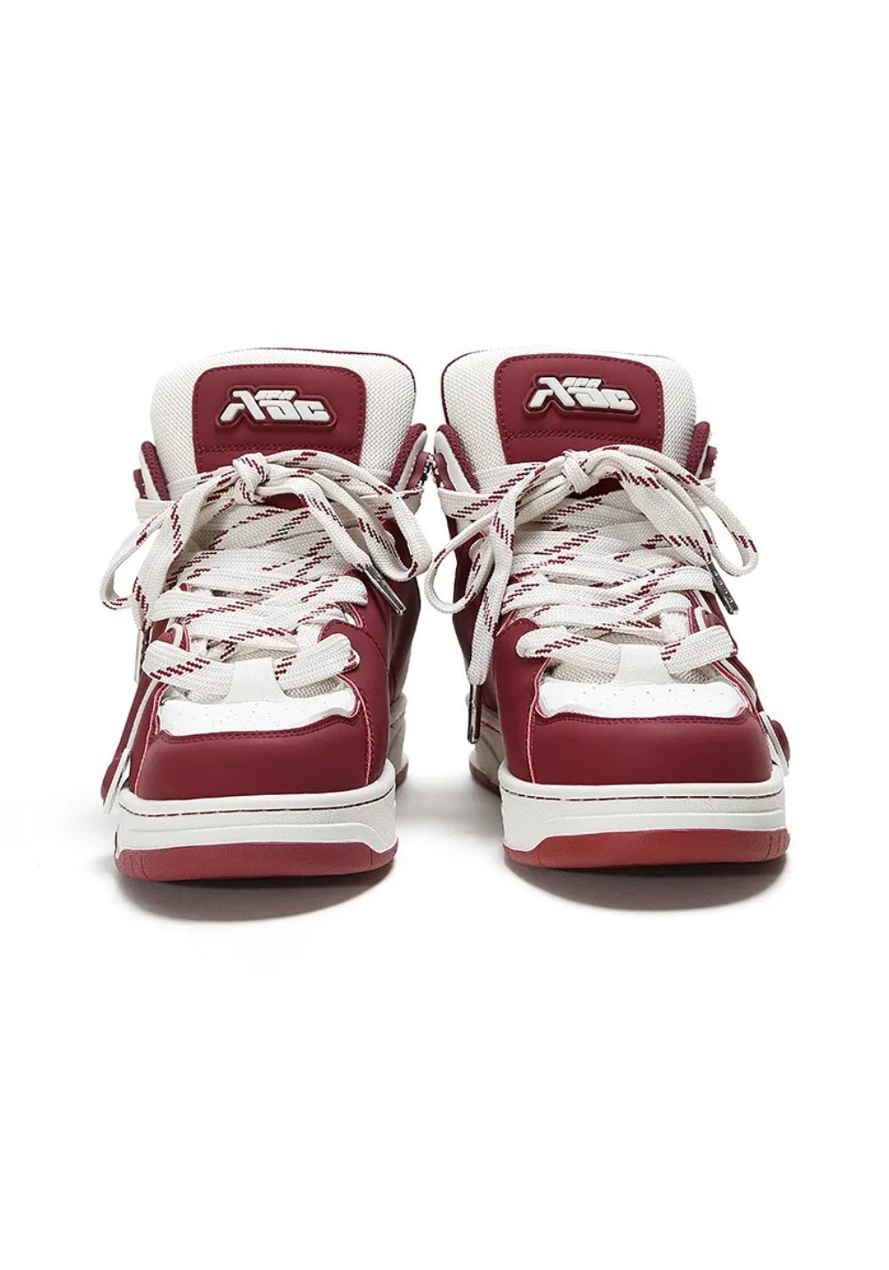 Black Time Gear High-Top Skate Sneakers - Skipkicks