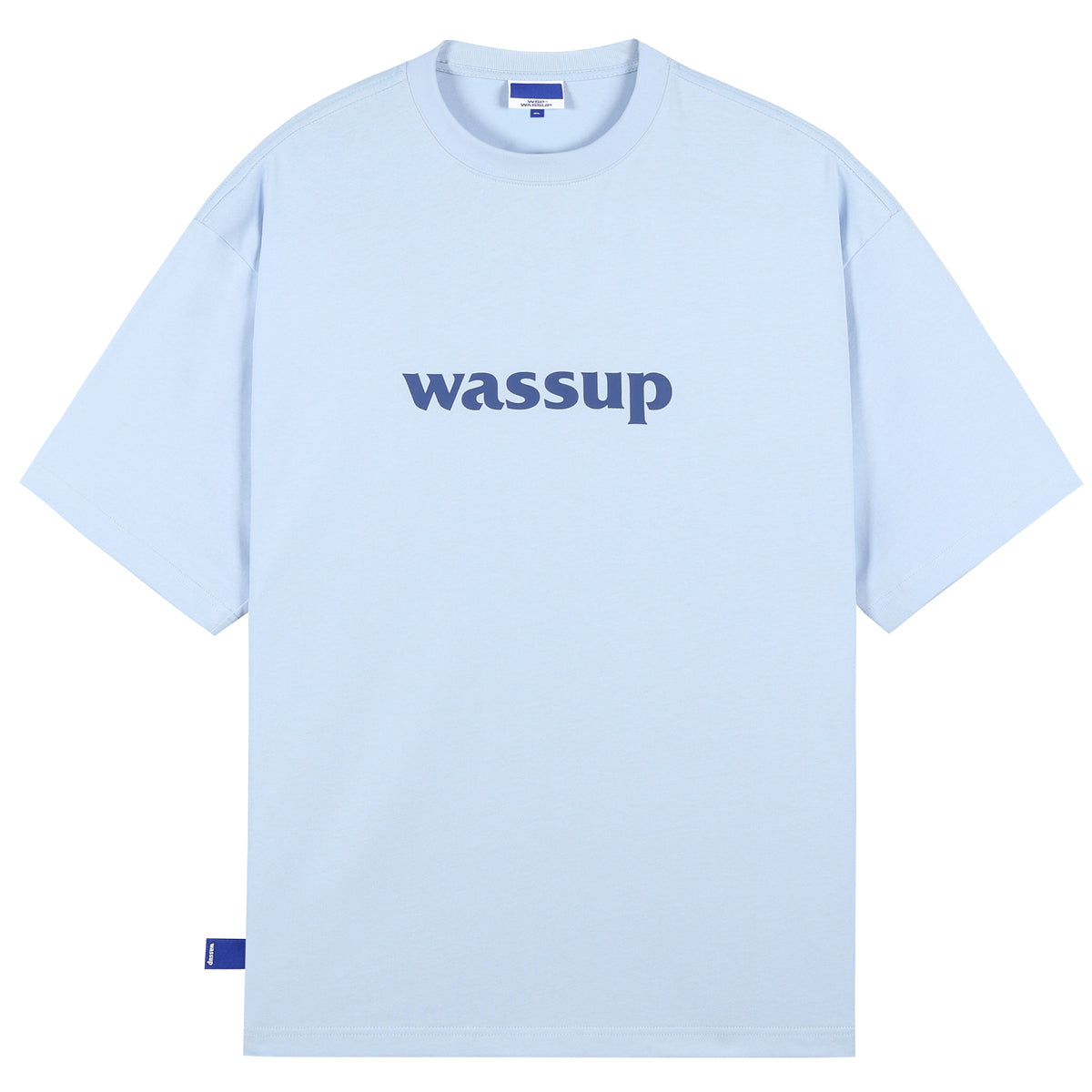 Bold Big Logo Print Basic Tee