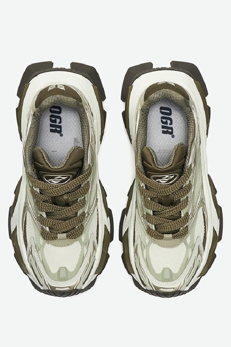 OGR Dual-Eye Chunky Platform Sneakers - Skipkicks