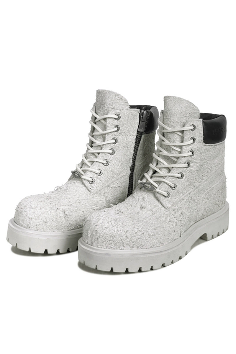 Terra Incognita Suede Lug-Sole Combat Boots - Skipkicks