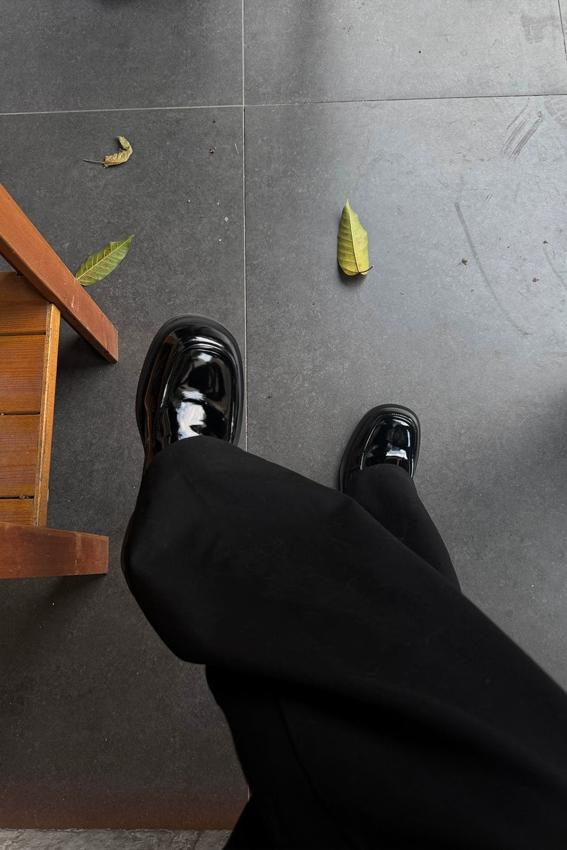 Patent Leather Penny Loafers - Skipkicks