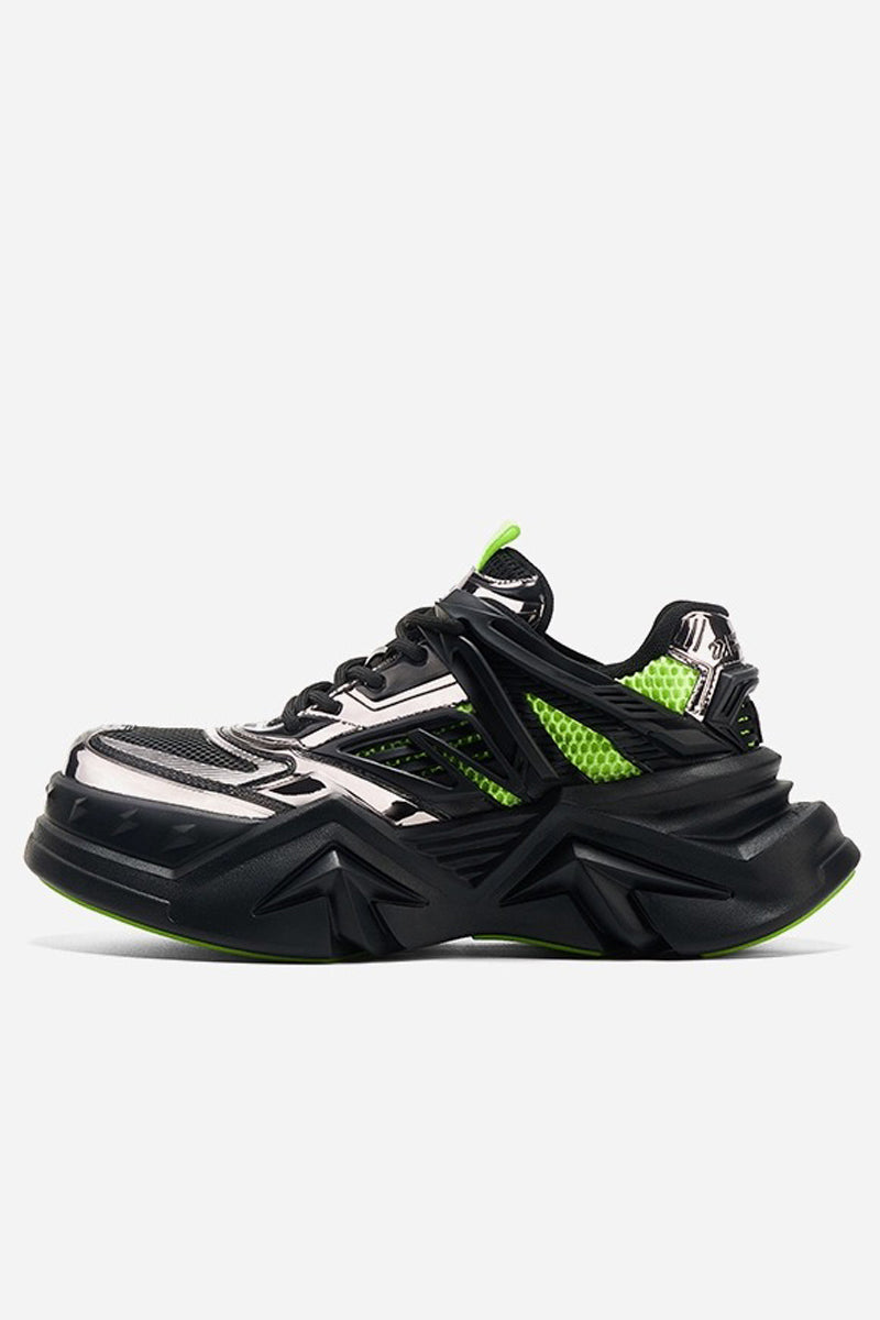 Windbreaker Breathable Chunky Sneakers - Skipkicks