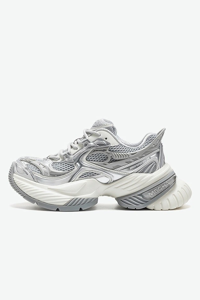 Scorpio Series Mesh Platform Running Sneakers - Skipkicks