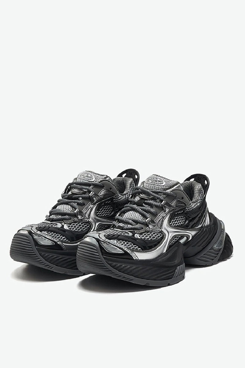 Scorpio Series Mesh Platform Running Sneakers - Skipkicks