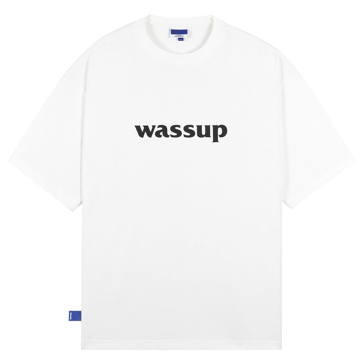 Bold Big Logo Print Basic Tee