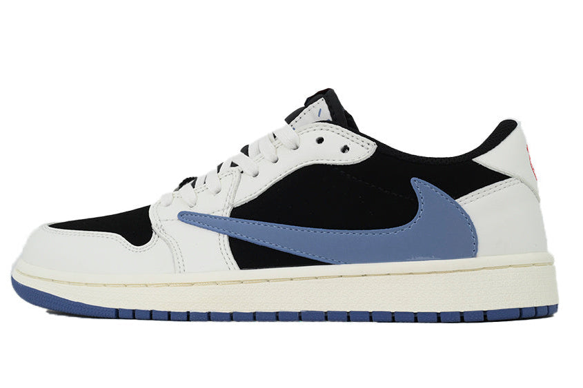 Travis Scott x Air Jordan 1 Low Low Hooked Black Jade - Luxuryurbanwear
