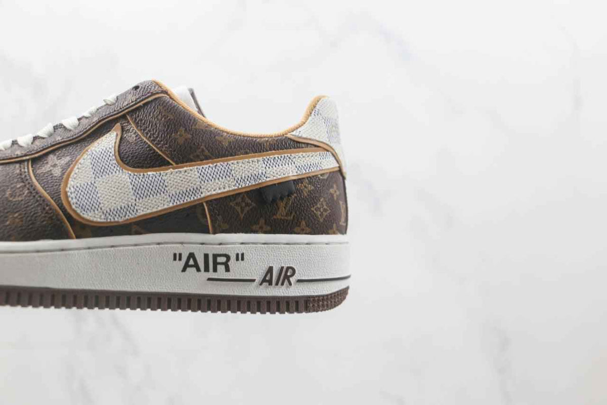 Custom Monogram Air Force 1 Low 07 SneakerNational