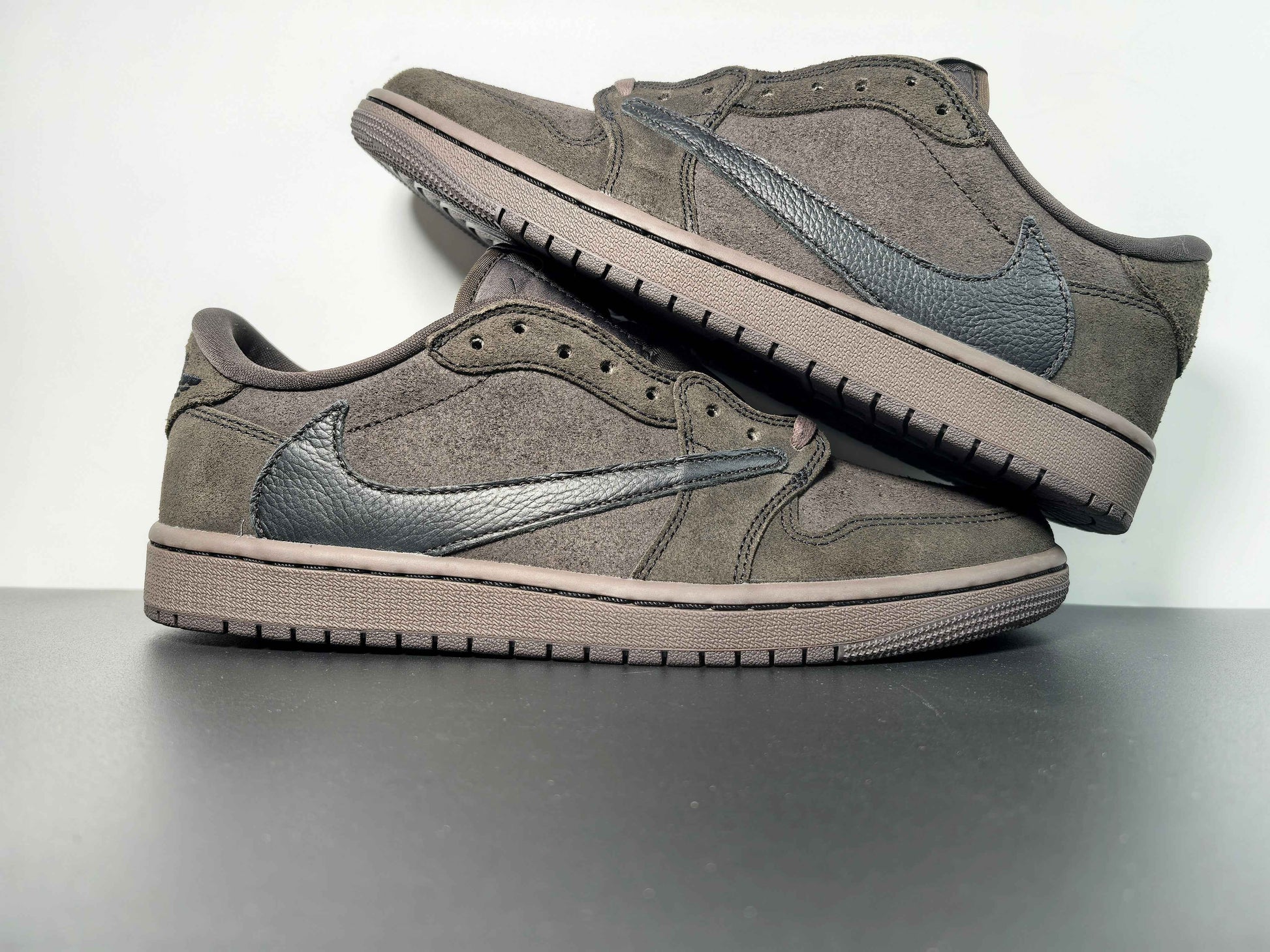 Custom Travis Scott x Air Jordan 1 Low OG “ DM7866-202 SneakerNational