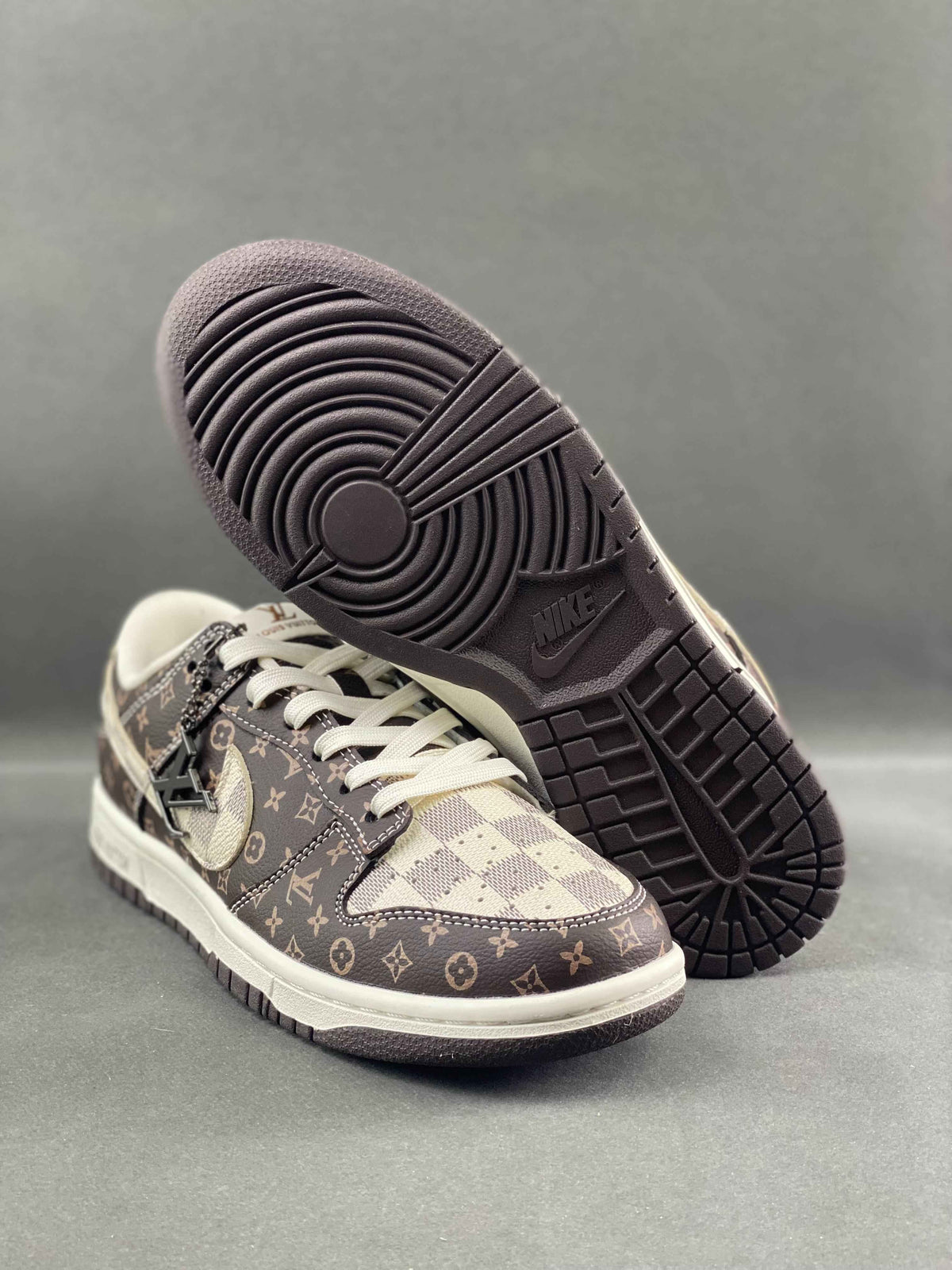 Custom Air Jordan 1 Monogram SJ2068-255 - Unique Style and Authenticity