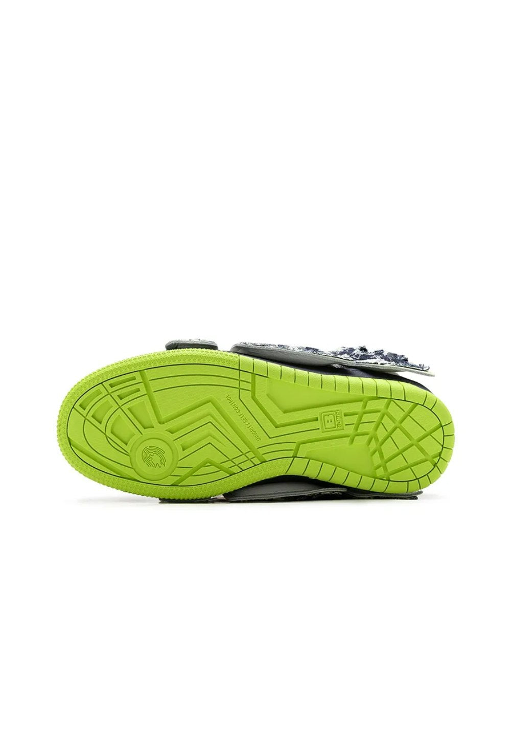 Blue Whirlwind Duotone Skate Sneakers - Skipkicks