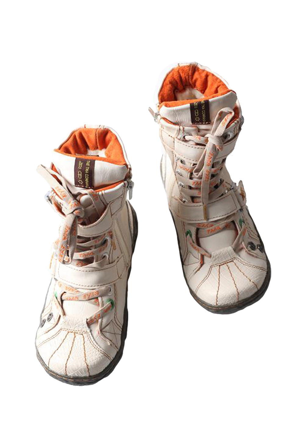 Fleece-Lined Hand-Stitched Mid-Calf Boots - Skipkicks