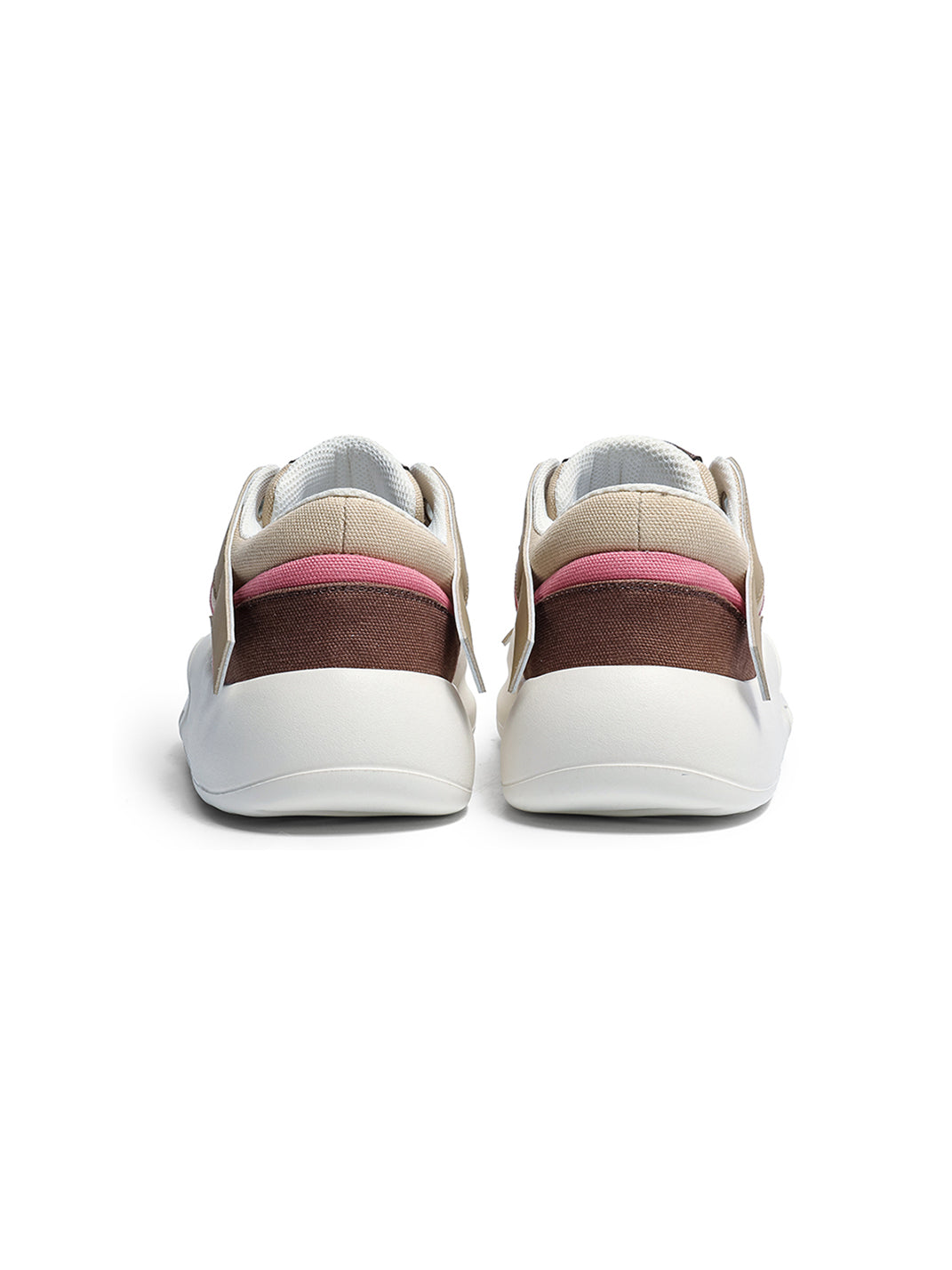 Geometric Panel Platform Runner Sneakers - Skipkicks