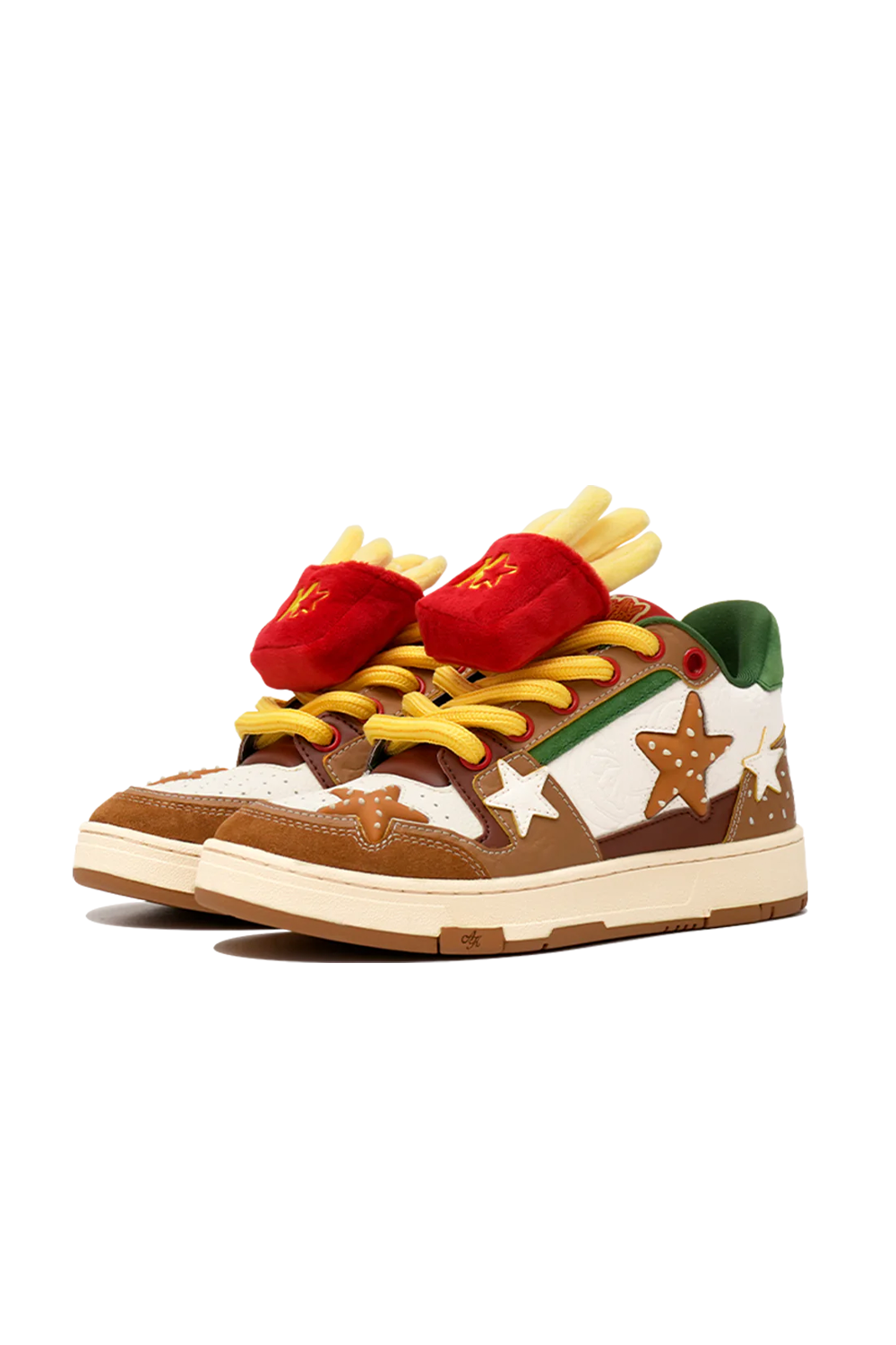 Hamburger Star High-Top Sneakers - Skipkicks