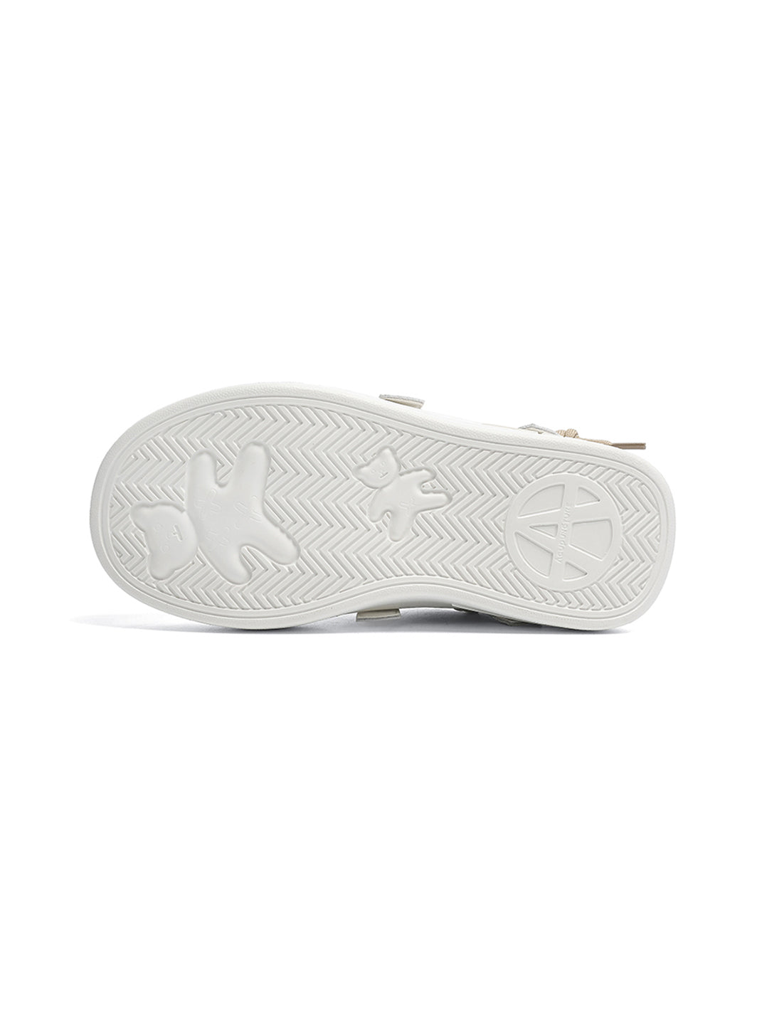 Ivory Buckle-Lace Platform Sneakers - Skipkicks
