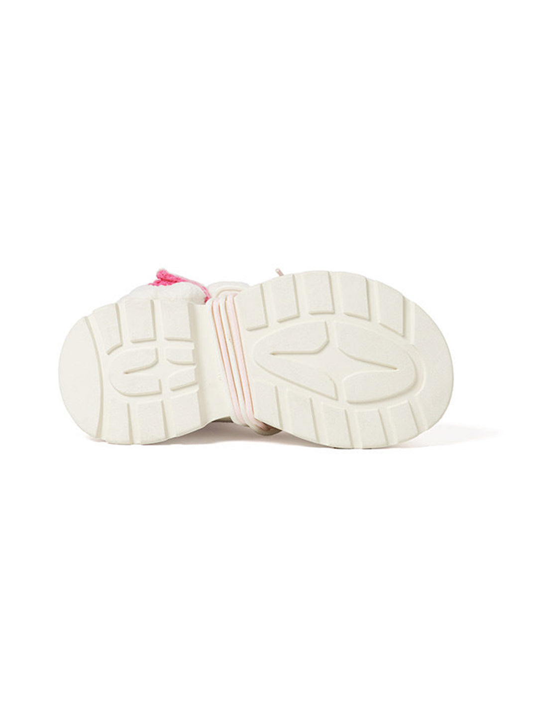 White Teddy-Lined Chunky Winter Boots - Skipkicks