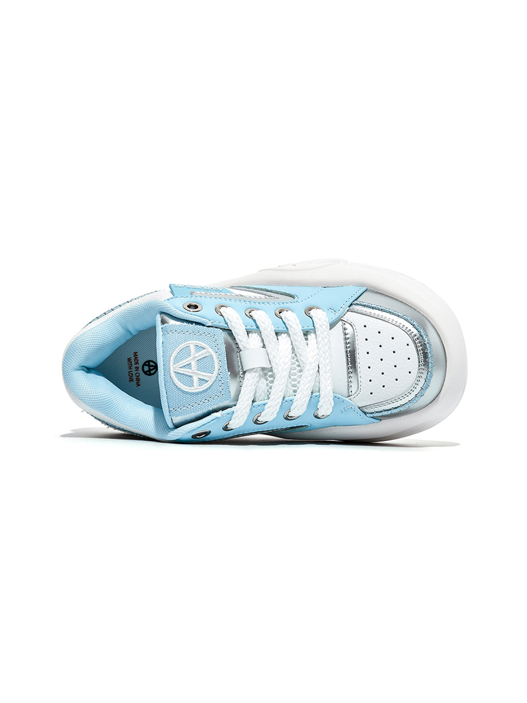 Pastel Breathable Platform Runner Sneakers - Skipkicks