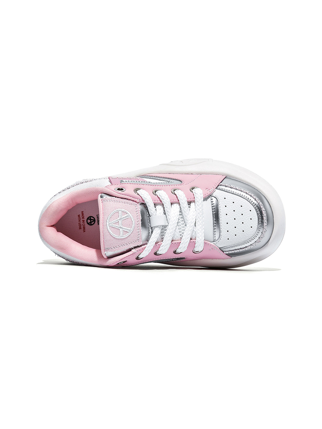 Pastel Breathable Platform Runner Sneakers - Skipkicks