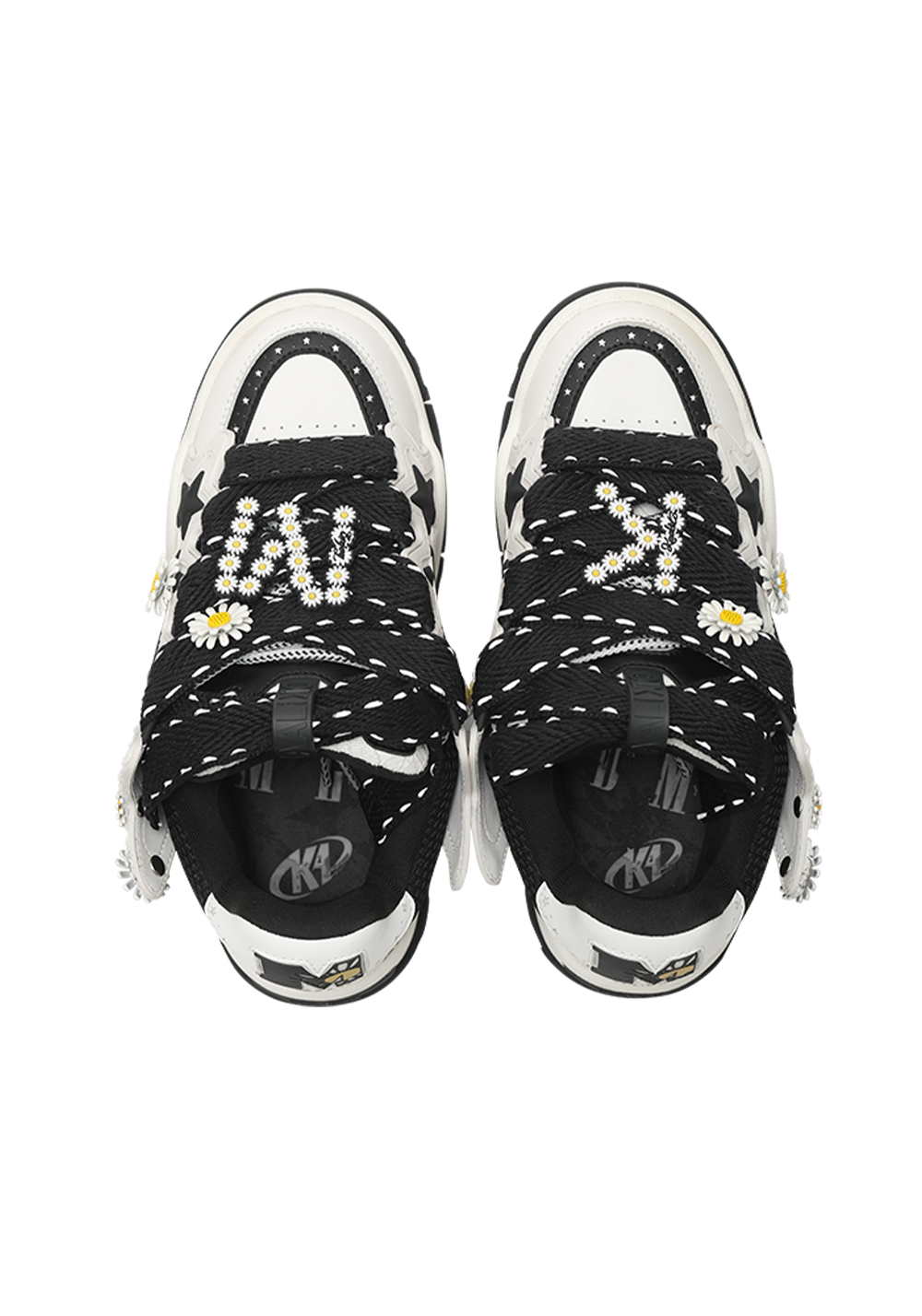 Reflective Daisy Star Chunky Sneakers - Skipkicks