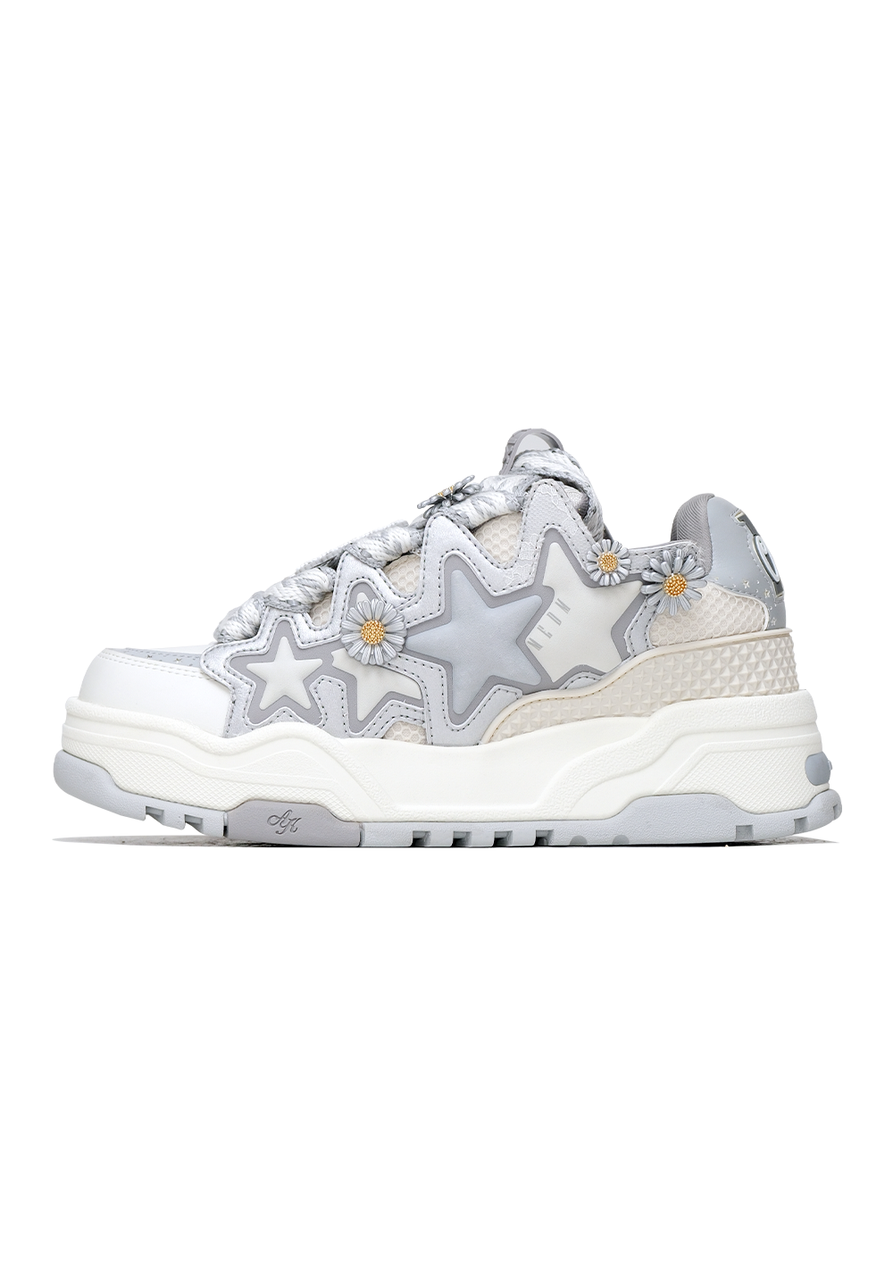 Reflective Daisy Star Chunky Sneakers - Skipkicks