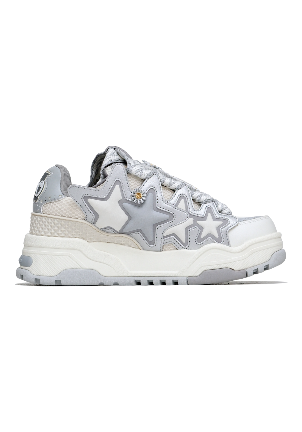 Reflective Daisy Star Chunky Sneakers - Skipkicks