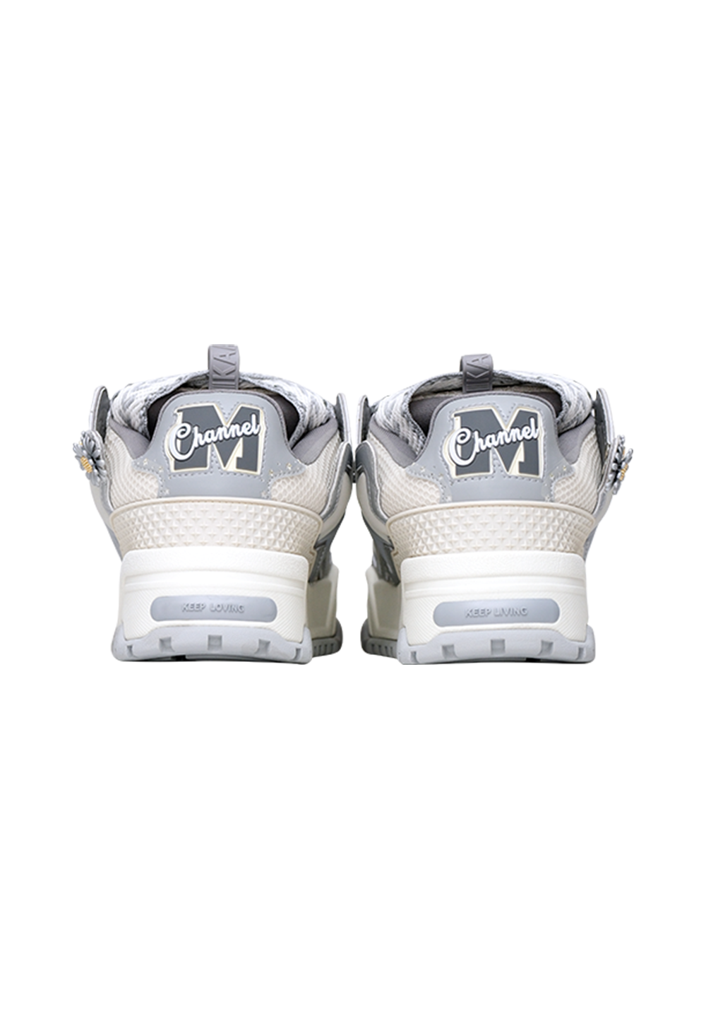Reflective Daisy Star Chunky Sneakers - Skipkicks